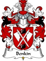 Benkin coat of arms family crest download