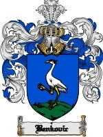 Benkovic coat of arms family crest download