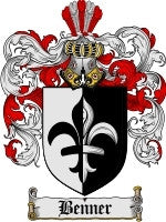 Benner coat of arms family crest download