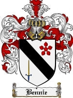 Bennie coat of arms family crest download