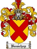 Benschop coat of arms family crest download