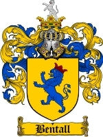 Bentall coat of arms family crest download