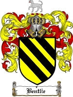 Bentlie coat of arms family crest download