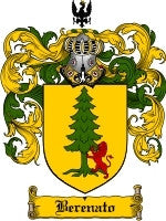 Berenato coat of arms family crest download