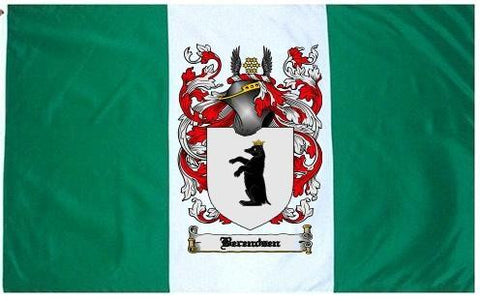Berendsen family crest coat of arms flag