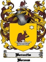 Berentis coat of arms family crest download