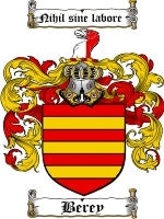 Berey coat of arms family crest download