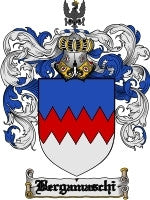 Bergamaschi coat of arms family crest download