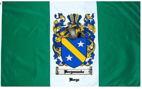 Bergemenke family crest coat of arms flag