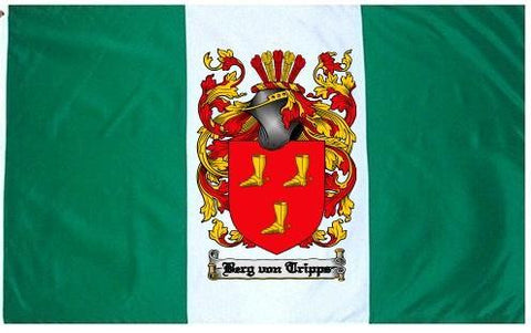 Bergvontripps family crest coat of arms flag