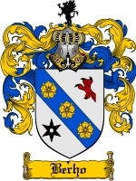 Berho coat of arms family crest download