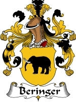 Beringer coat of arms family crest download