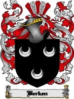 Berken coat of arms family crest download