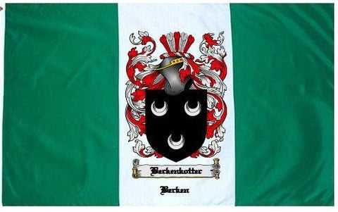 Berkenkotter family crest coat of arms flag