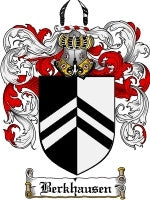 Berkhausen coat of arms family crest download