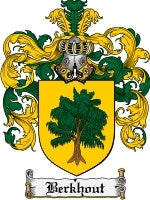 Berkhout coat of arms family crest download