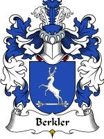Berkler coat of arms family crest download