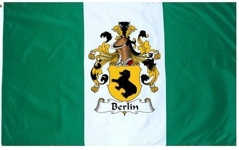 Berlin family crest coat of arms flag