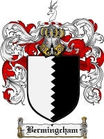 Bermingcham coat of arms family crest download