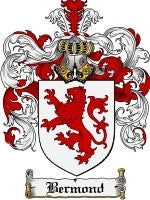 Bermond coat of arms family crest download