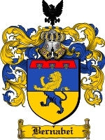 Bernabei coat of arms family crest download