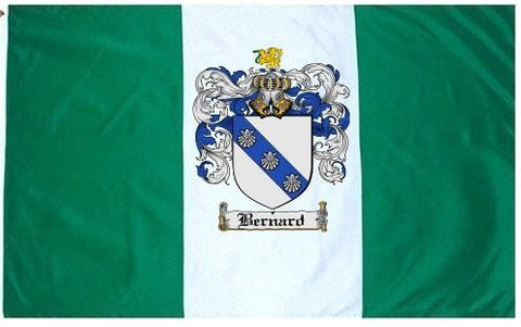 Bernard family crest coat of arms flag