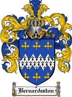 Bernardeston coat of arms family crest download