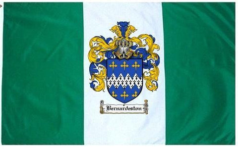 Bernardeston family crest coat of arms flag