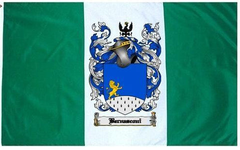 Bernasconi family crest coat of arms flag