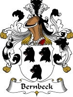 Bernbeck coat of arms family crest download