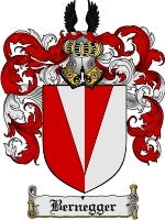 Bernegger coat of arms family crest download