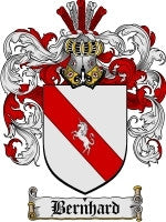 Bernhard coat of arms family crest download