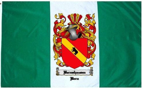 Bernshausen family crest coat of arms flag