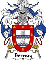 Bernuy coat of arms family crest download