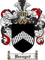Bernyrd coat of arms family crest download