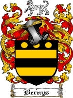 Bernys coat of arms family crest download