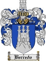 Berredo coat of arms family crest download