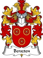 Berszten coat of arms family crest download