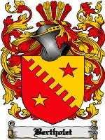 Bertholet coat of arms family crest download