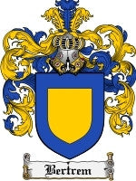 Bertrem coat of arms family crest download