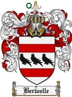 Berwelle coat of arms family crest download