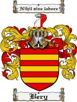 Bery coat of arms family crest download