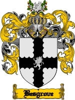 Besgrove coat of arms family crest download