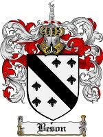 Beson coat of arms family crest download