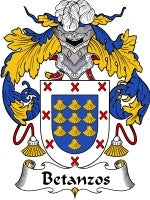 Betanzos coat of arms family crest download