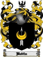 Bettin coat of arms family crest download