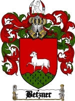 Betzner coat of arms family crest download