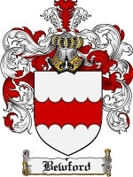 Bewford coat of arms family crest download