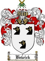 Bewick coat of arms family crest download