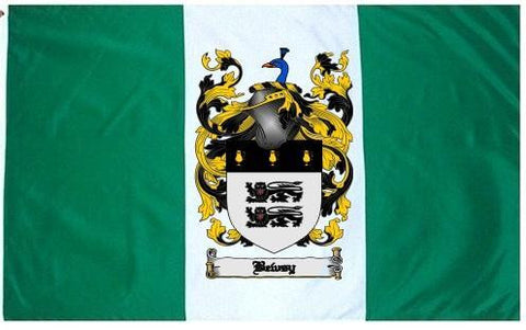 Bewsy family crest coat of arms flag